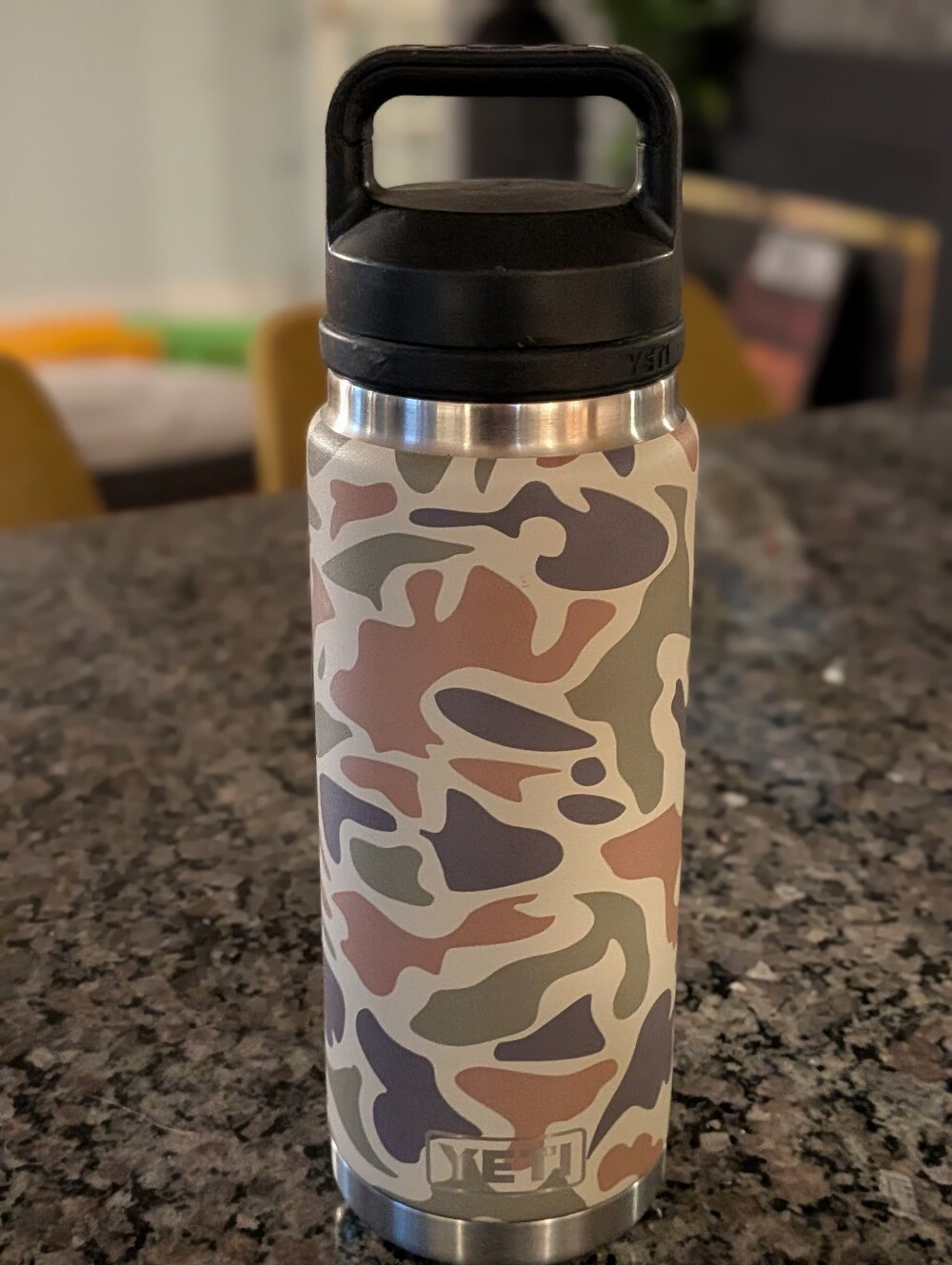 Yeti Bottle Tan Camo